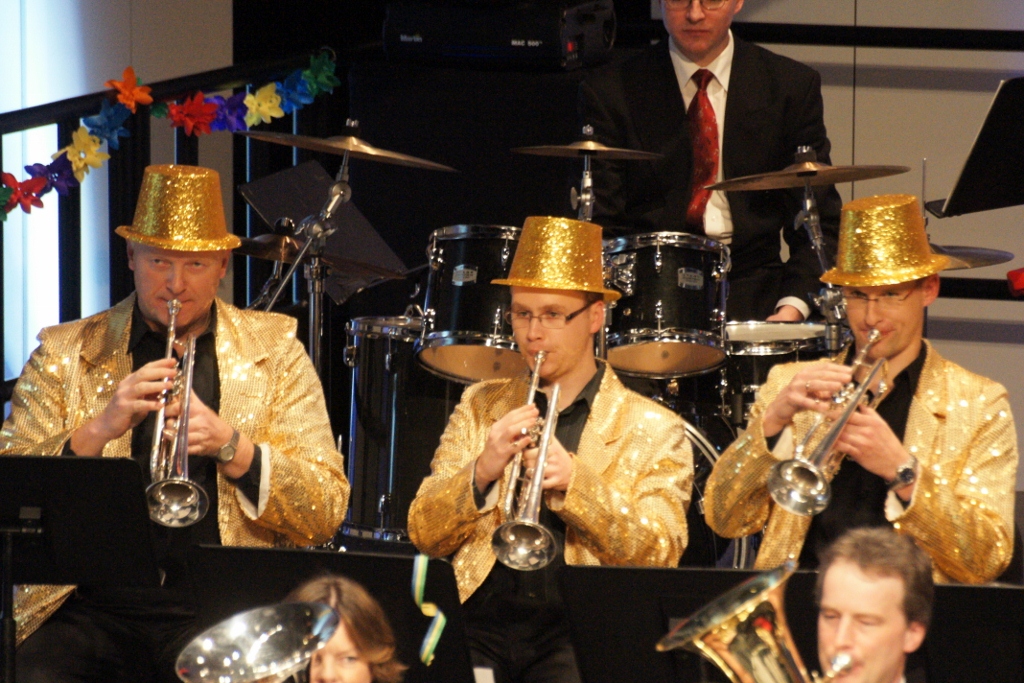 Die Trompeten bei den JahresausKlängen 2011